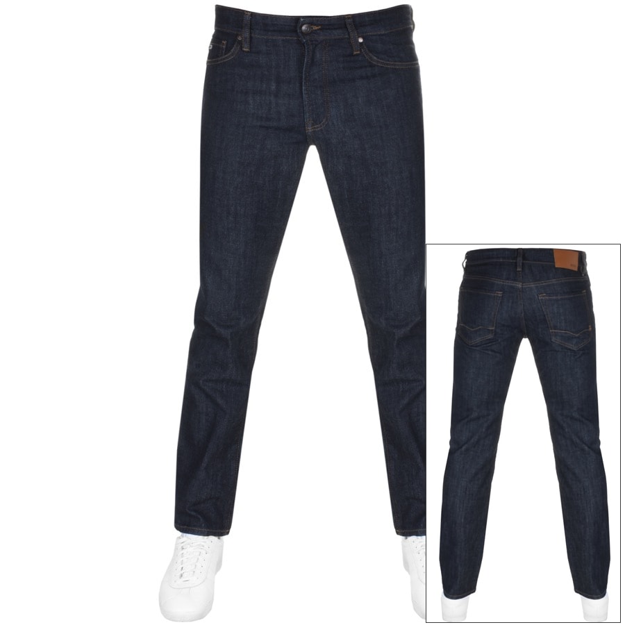 Alternative Image for ProductBOSS Maine Regular Fit Jeans Navy1